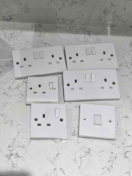 Photo of free Used electric wall sockets and light switch (Little Heath RG31) #1