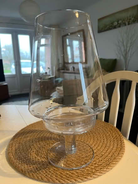 Photo of free Glass candle lantern (MK7 Walton Park) #1