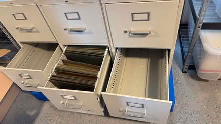 Photo of free Three 2-drawer Filing Cabinets (Maxwell Park, near Mills) #3
