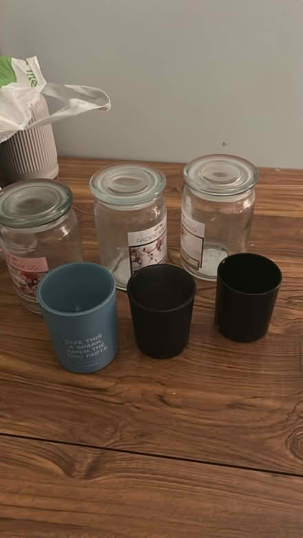 Photo of free Empty candle jars/pots (Bartley Green B32) #1