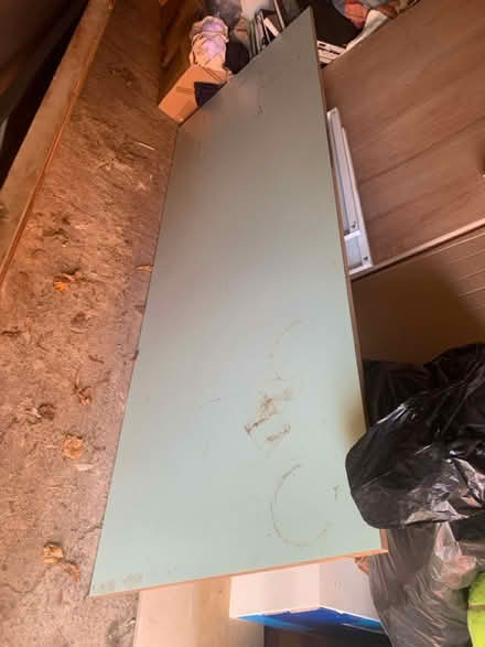 Photo of free Large plywood melamine faced table (Crouch End N8) #1