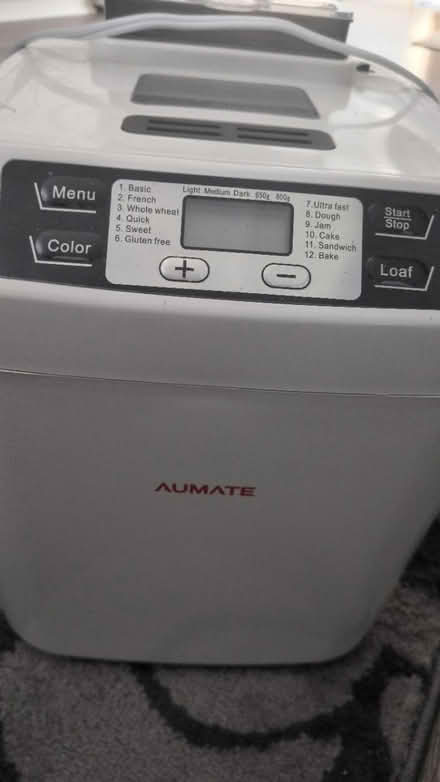 Photo of free Bread maker (13 and crooks) #1