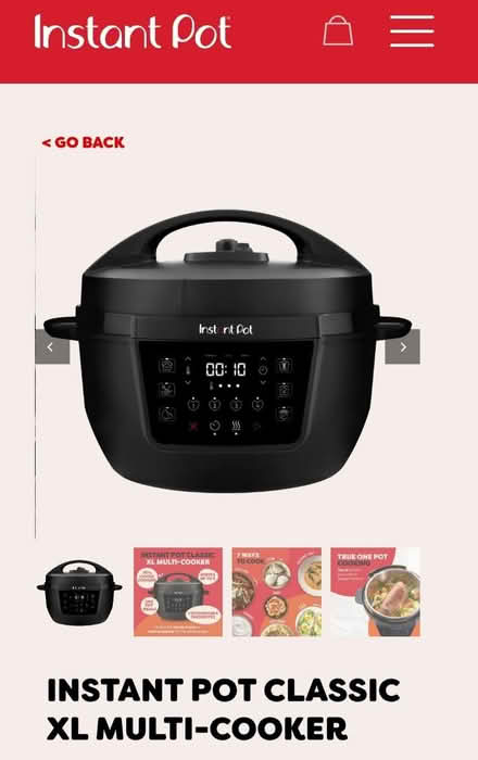 Photo of Instant pot (Sheffield) #1
