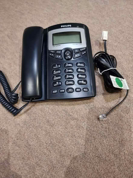 Photo of free Philips old analogue wired telephone (Stoneleigh KT17) #1