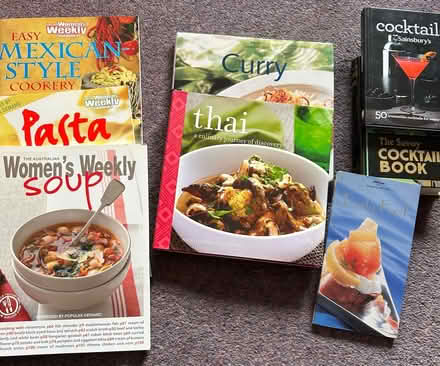 Photo of free Cookery and cocktail books (Funtley PO17) #1
