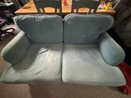 Photo of free Light blue two-seater sofa (Portsmouth PO1) #4