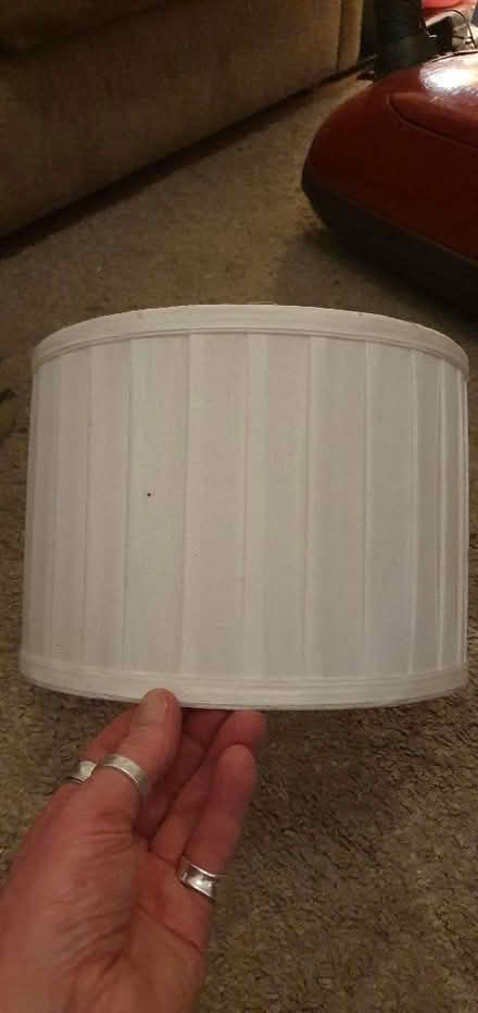 Photo of free White lampshade (Hartington Road BN2) #2