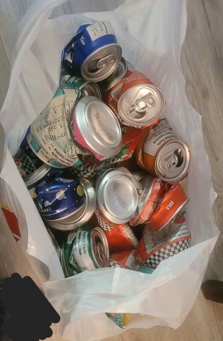 Photo of free Empty pop cans (Mississauga valley blvd) #1