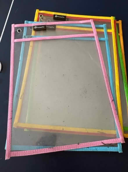 Photo of free Dry erase sleeves -for teachers/kid (94087) #1
