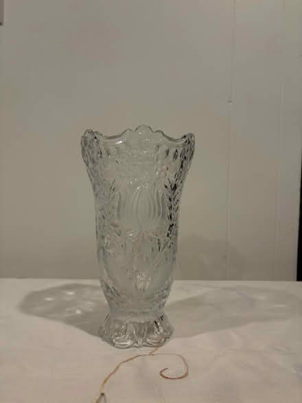 Photo of free Pretty glass vase (Belmont, MA) #1