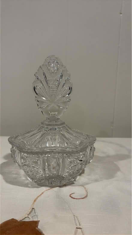 Photo of free Pretty glass candy dish (Belmont, MA) #1