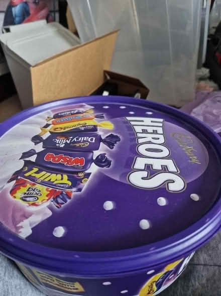 Photo of free Chocolate plastic tub (Sparkhill B13) #1