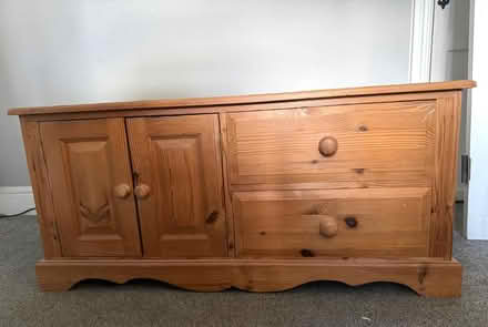 Photo of free wooden tv stand (Bognor regis PO21) #4