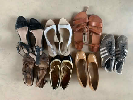 Photo of free 7 pairs shoes UK 4 EU 37 (Manor Court E10) #1
