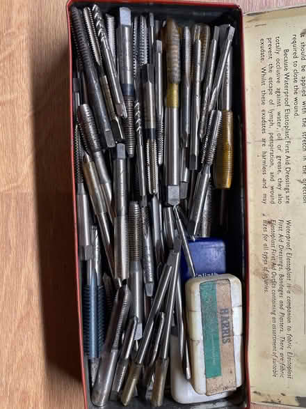Photo of free Large collection of thread taps (Cookham SL6) #1