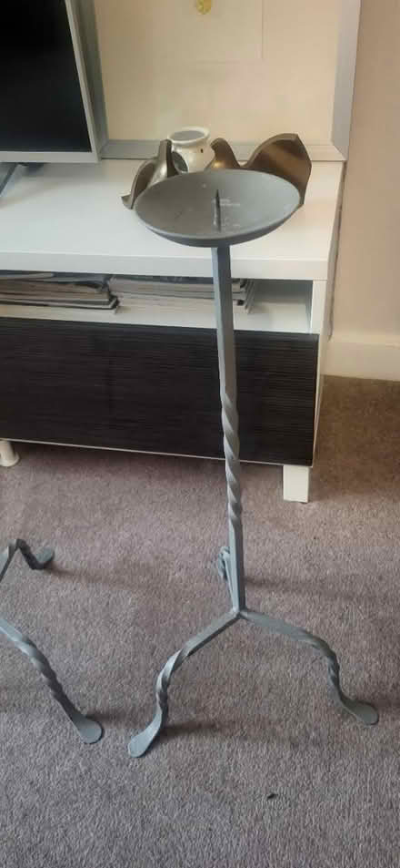 Photo of free Two floor iron candle holders (Ashton on Ribble preston PR2) #3