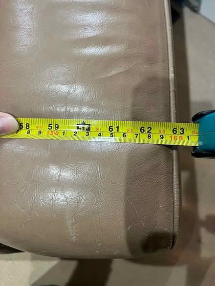 Photo of free 2 Seater leather sofa (Dursley GL11) #4