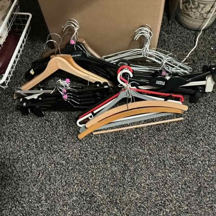 Photo of free Coat, skirt, trouser hangers (CT21) #1