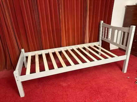 Photo of free Grey single bed frame (BT40) #1