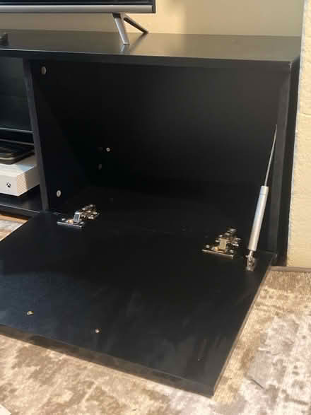 Photo of free Black TV stand (CO1 North Hill) #3