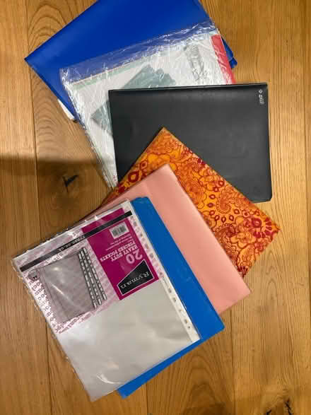 Photo of free Plastic folders & binders (Earls Court) #1