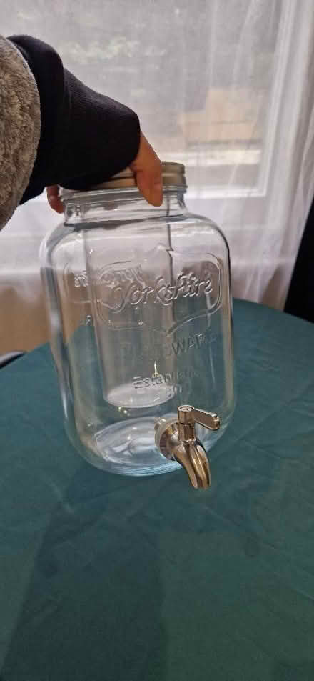Photo of free Large glass jar with tap (Wandsworth Common SW12) #2
