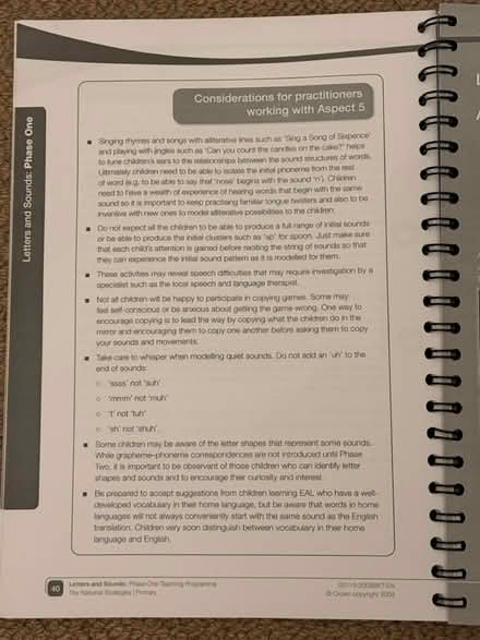 Photo of free Letters and Sounds (Phonics) (New Southgate, N11) #2