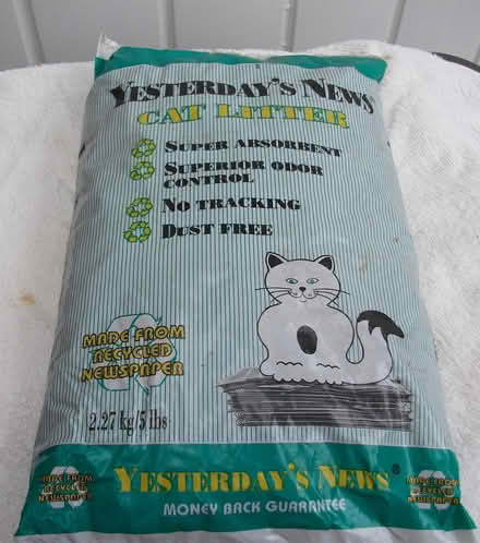 Photo of free Cat Litter Yesterday’s News 2.27KG (ME16 - Allington) #2