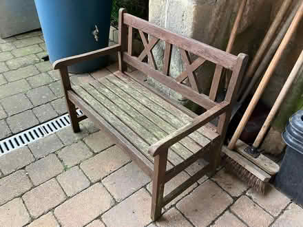Photo of free Child's garden bench (Harrogate HG2) #1