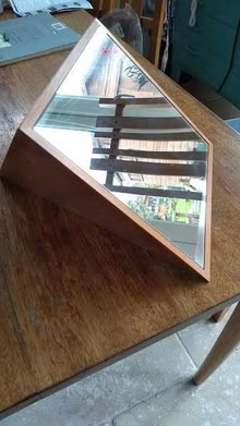Photo of free hand crafted pyramid mirrors (Risinghurst OX3) #3