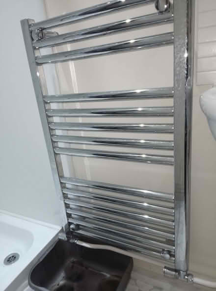 Photo of free Heated towel rail (Hauxton CB22) #1