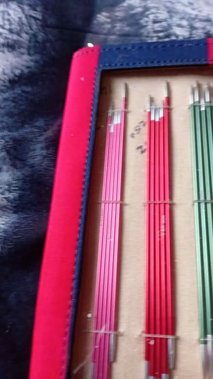 Photo of free Cased set of double ended knitting needles (New Malden KT3) #2