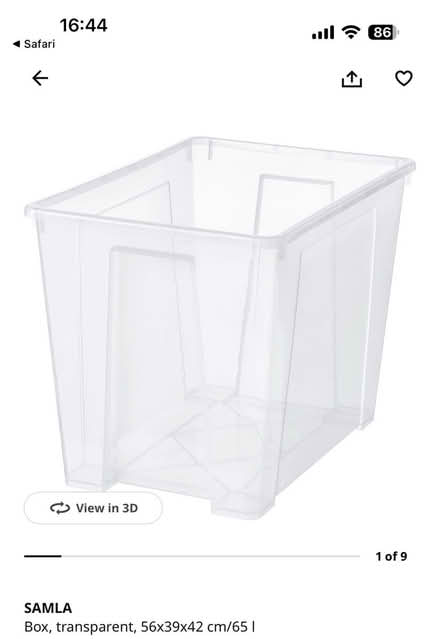 Photo of free Ikea samla crate (W13) #3