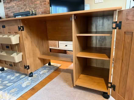 Photo of free Sewing cabinet (Warren near HS) #2