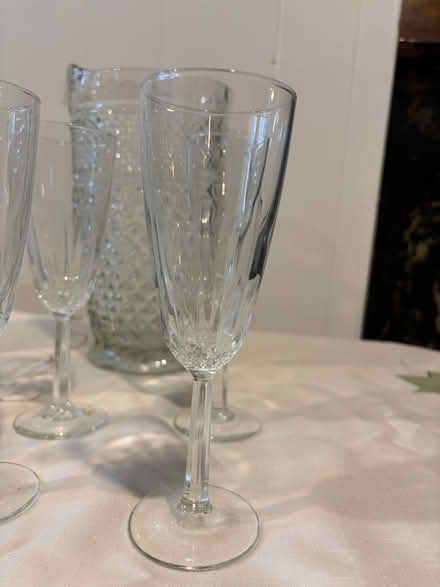 Photo of free Pitcher, decanters and glasses (Belmont, MA) #2