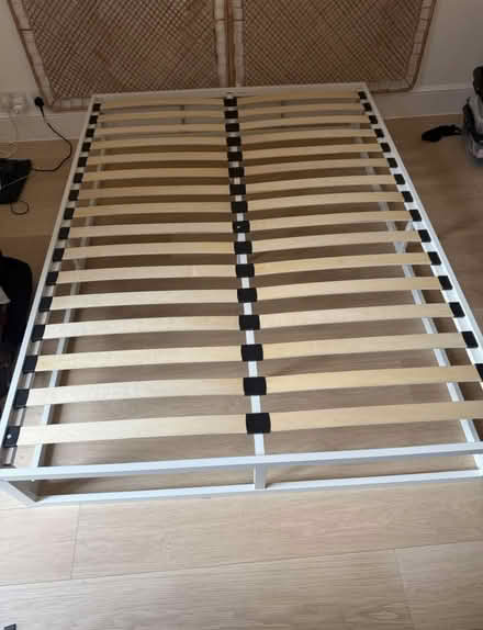 Photo of free Metal double bed base (Finsbury Park N4) #1