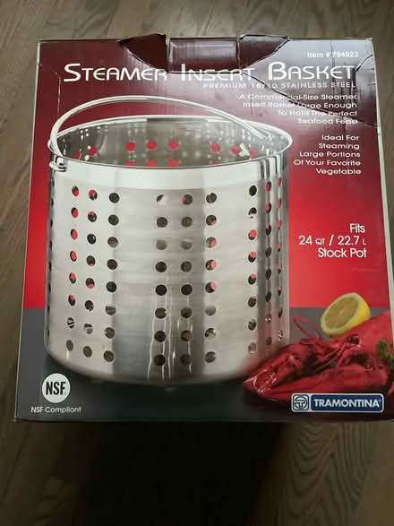 Photo of free Steamer Insert (Vienna) #3