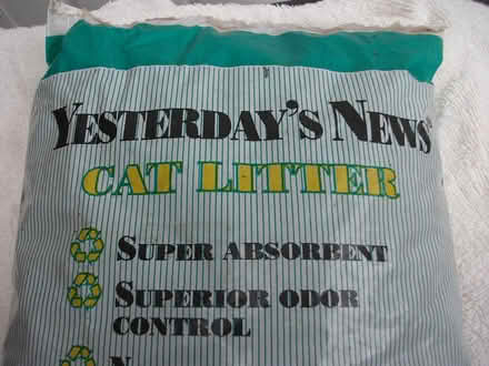 Photo of free Cat Litter Yesterday’s News 2.27KG (ME16 - Allington) #1
