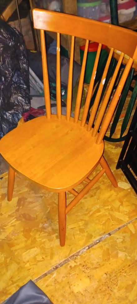 Photo of free Wooden chairs (Woburn near the center) #2
