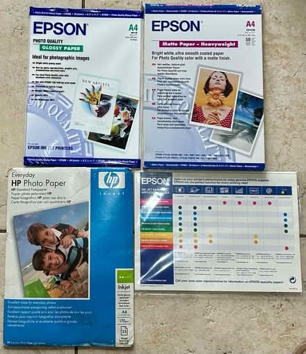 Photo of free Epson Printer Paper (Ware SG12) #1