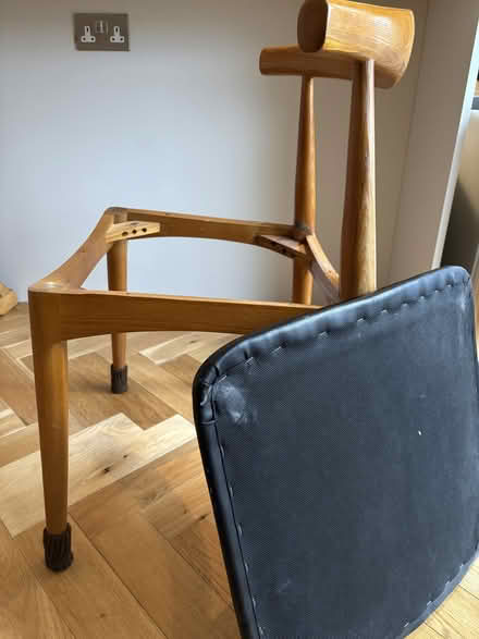 Photo of free Round 6 seater table 120cm diameter and 6 matching chairs (City of Bristol BS6) #1