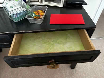 Photo of free Side table/console, 2 drws (Rugeley WS15) #3