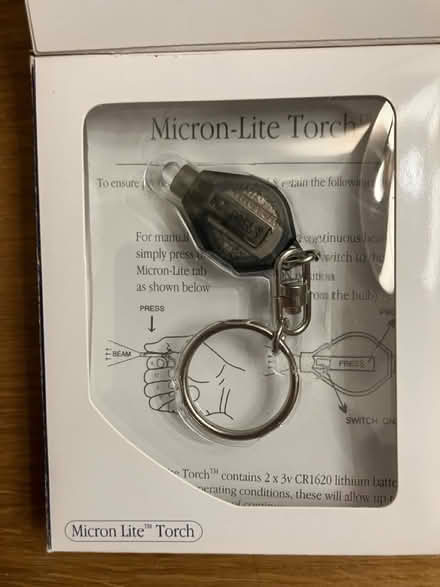 Photo of free “Micron Lite” torch (Hitchin SG4 7SN) #2