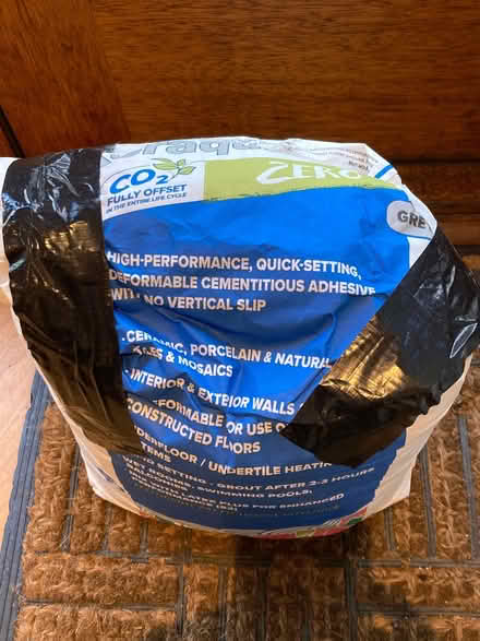 Photo of free Floor tiling adhesive (Boswall EH5) #2