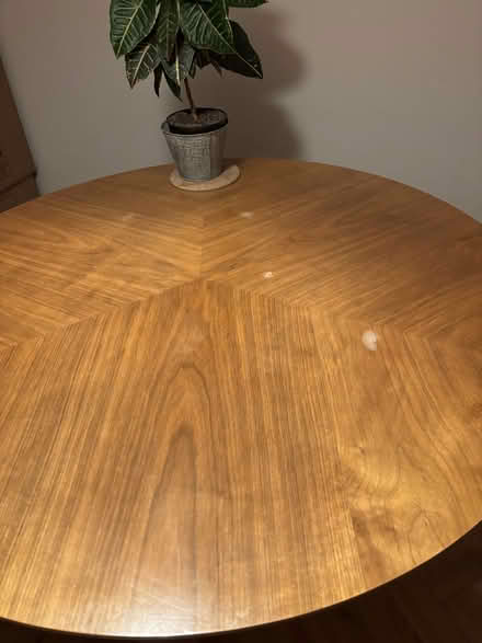 Photo of free Round 6 seater table 120cm diameter and 6 matching chairs (City of Bristol BS6) #2