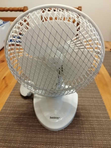 Photo of free Small desk fan (Shenley Lodge MK5) #1