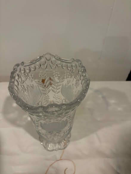 Photo of free Pretty glass vase (Belmont, MA) #2
