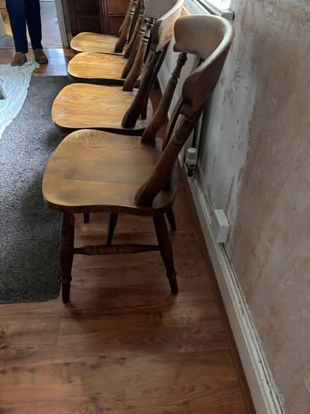Photo of free 4 dinning chairs (South Wingfield DE55) #1