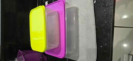 Photo of free Two plastic containers with lids (Becontree RM8) #1