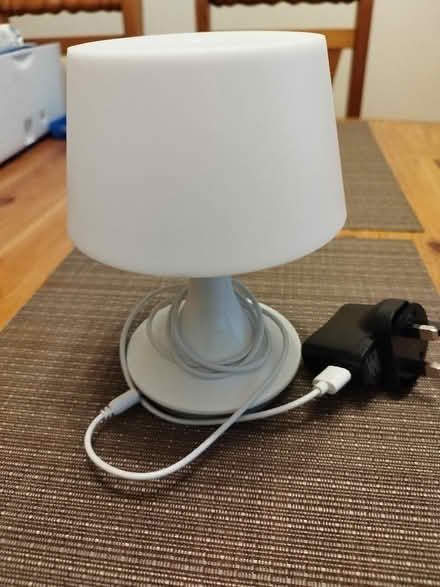 Photo of free Small rechargeable lamp (Shenley Lodge MK5) #1